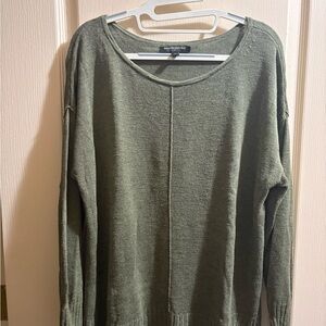 Banana Republic Sage Green Scoop Neck Sweater